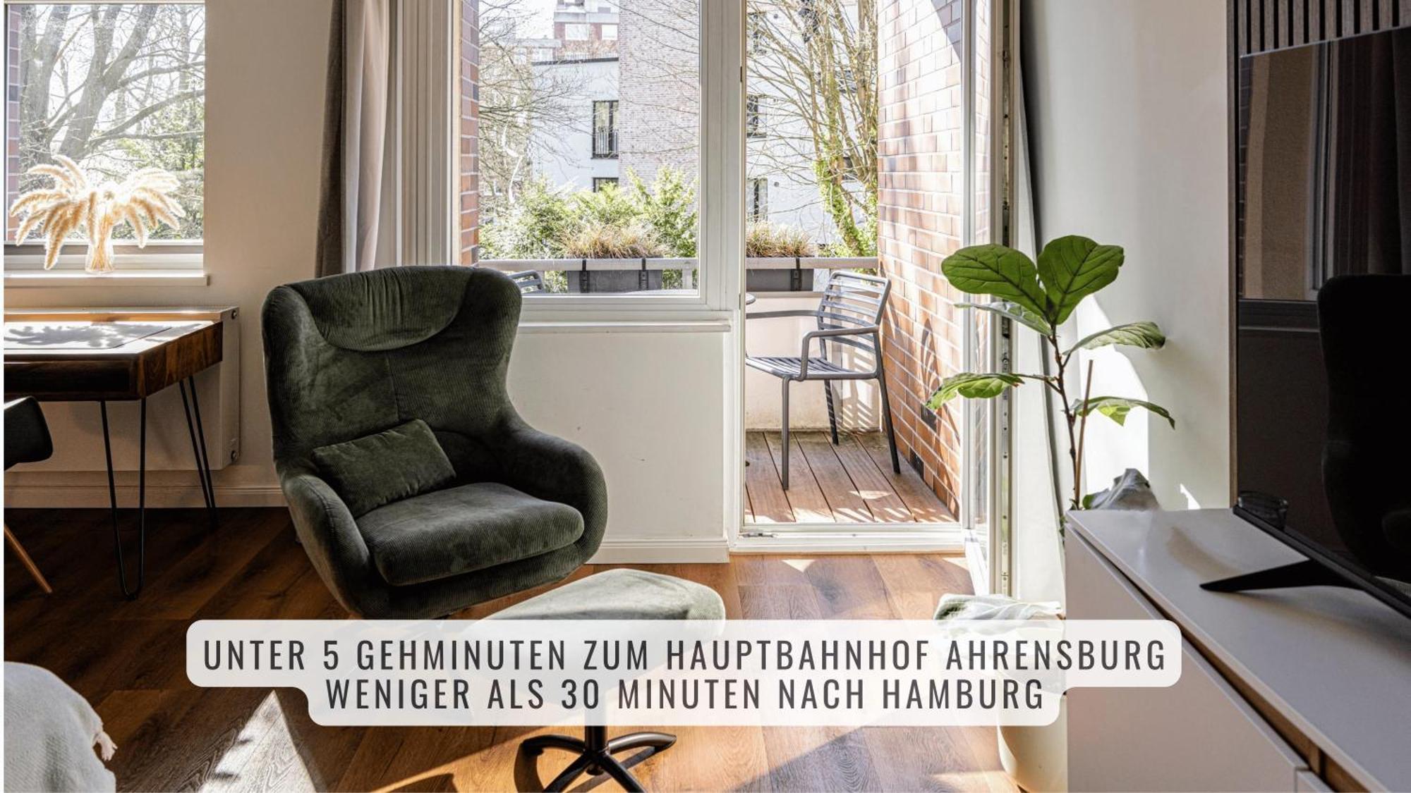 Have-A-Nice-Stay - Nahe Bahnhof - 20 Minuten Nach Hamburg - Trotzdem Ruhig Gelegen - 6 Minuten Zu Fuss Ins Zentrum Ahrensburg - Modern Eingerichtet Экстерьер фото
